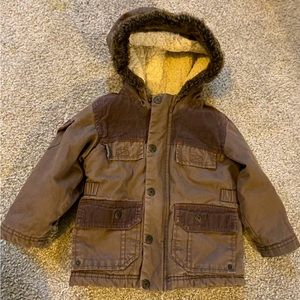 Old Navy fleece lined 2T coat